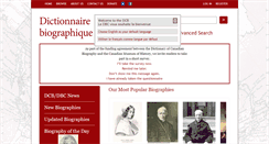 Desktop Screenshot of biographi.ca