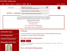 Tablet Screenshot of biographi.ca